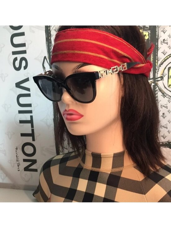 ?️ Versace VE4394 3916 Cat-Eye Sunglasses – Black – Authentic Designer Shades main image 8